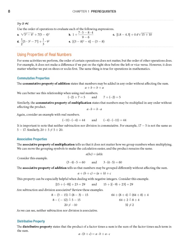 Algebra and Trigonometry - Front Matter 26